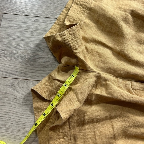 SCOTCH & SODA Elasticated Linen Camel Shorts - Picture 13 of 16